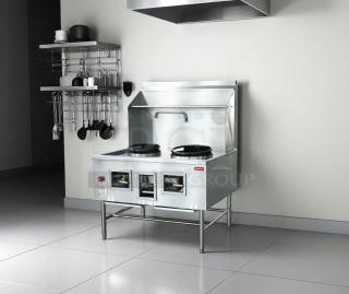 Superb Condition – Westar C-2 – 2-Burner Natural Gas Wok Range – Fully Tested & Working!