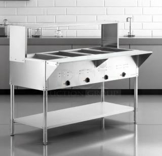 Awesome Condition – Avantco 177STE4SA – 4-Pan Electric Steam Table – 120V – Fully Tested & Working!