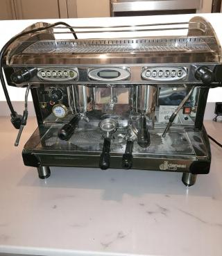 Outstanding Condition – Danesi IR2GE – 2 Group Commercial Espresso Machine – 220V – Fully Tested & Working!