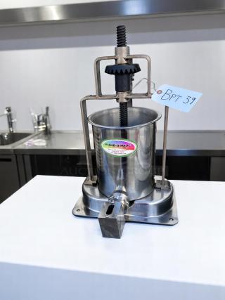 Excellent Condition – Kabab-O-Matic – Manual Stainless Steel Kebab Maker – Fully Tested & Working!