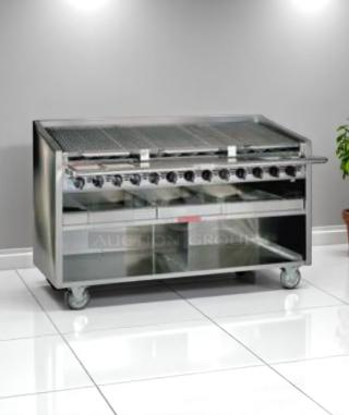 Superb Condition – Magikitch'n Gas Charbroiler – Commercial Heavy-Duty Grill Station – Fully Tested & Working!