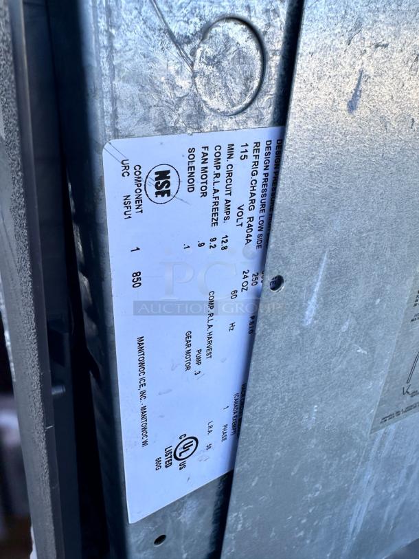 Awesome Condition – Manitowoc QD0452A – Ice Maker Head Unit – 115V – Fully Tested & Working! - Image 7 of 8