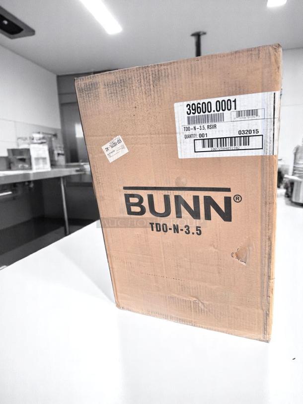 Brand New – BUNN TDO-N-3.5 – Iced Tea Dispenser – Stainless Steel – 3.5 Gallon Capacity - Image 2 of 6