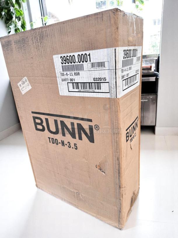 Brand New – BUNN TDO-N-3.5 – Iced Tea Dispenser – Stainless Steel – 3.5 Gallon Capacity - Image 6 of 6