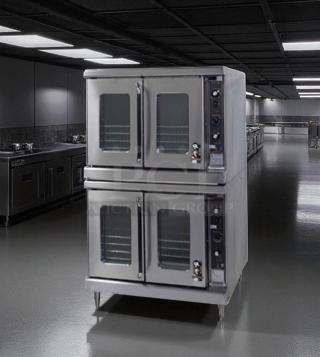Excellent Condition – Montague Double-Stacked Gas Convection Oven – Fully Tested & Working! - Item #1192771