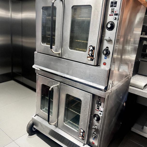 Excellent Condition – Montague Double-Stacked Gas Convection Oven – Fully Tested & Working! - Image 2 of 14