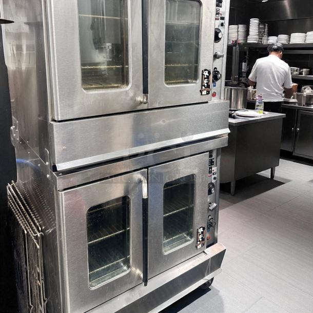 Excellent Condition – Montague Double-Stacked Gas Convection Oven – Fully Tested & Working! - Image 4 of 14