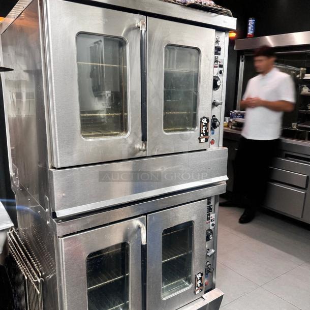 Excellent Condition – Montague Double-Stacked Gas Convection Oven – Fully Tested & Working! - Image 5 of 14