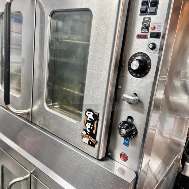 Excellent Condition – Montague Double-Stacked Gas Convection Oven – Fully Tested & Working! - Image 8 of 14