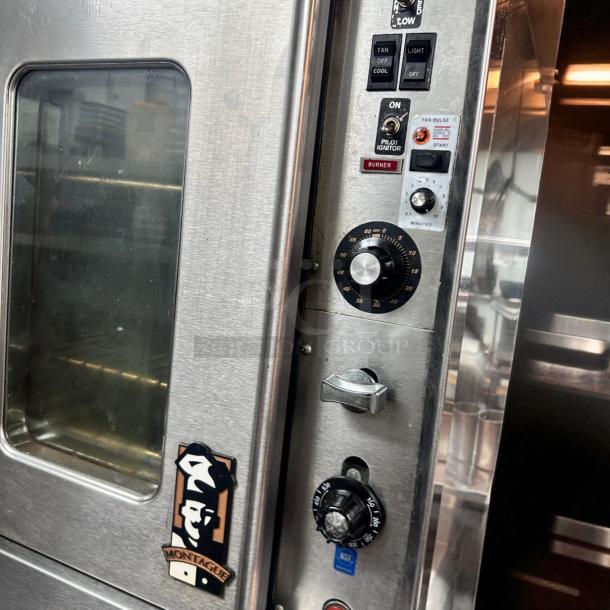 Excellent Condition – Montague Double-Stacked Gas Convection Oven – Fully Tested & Working! - Image 9 of 14