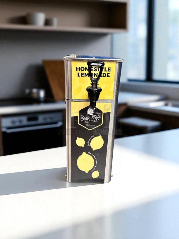 Excellent Condition – Newco FPM-1 – Homestyle Lemonade Beverage Dispenser – Stainless Steel – Fully Tested & Working! - Image 7 of 9