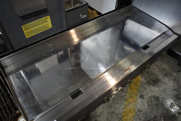 BRAND NEW SCRATCH AND DENT! 2023 Cooking Performance Group CPG 351GTUCPG60N Stainless Steel Commercial Countertop Natural Gas Powered Flat Top Griddle. 150,000 BTU. - Image 8 of 12