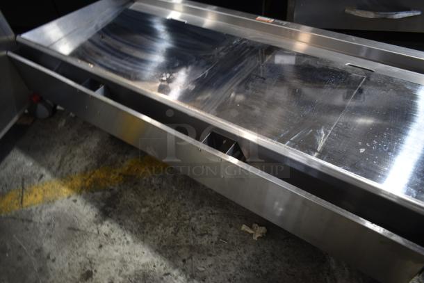 BRAND NEW SCRATCH AND DENT! 2023 Cooking Performance Group CPG 351GTUCPG60N Stainless Steel Commercial Countertop Natural Gas Powered Flat Top Griddle. 150,000 BTU. - Image 10 of 12