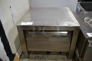 JJ Connolly ES-216 Stainless Steel Commercial Countertop Electric Powered Pizza Oven w/ Cooking Stones. 120 Volts, 1 Phase.
