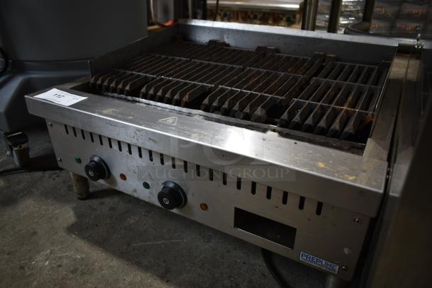 2022 PrepLine LG-02-E Stainless Steel Commercial Countertop Electric Powered Charbroiler Grill. 240 Volts, 1 Phase. - Image 3 of 8