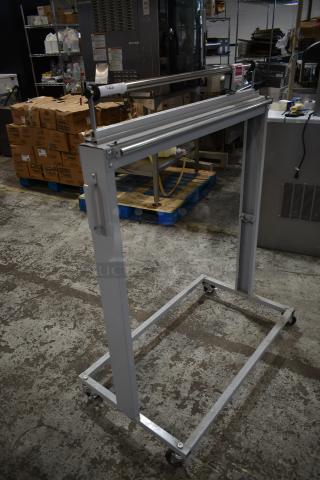Bulman Gray Metal Rotary Shear Cutter.