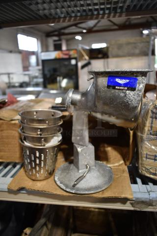 Vollrath Redco Metal Commercial Grater w/ 4 Blades.