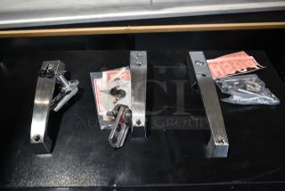 3 BRAND NEW SCRATCH AND DENT! Items Including Kason® 1229C Cylinder Locking Handle with Inside Release and Freezer Kit (Brushed Chrome) 507229C00028, Kason® 1229C Cylinder Locking Handle with Inside Release (Brushed Chrome) 507229C00024. 3 Items Your Bid!