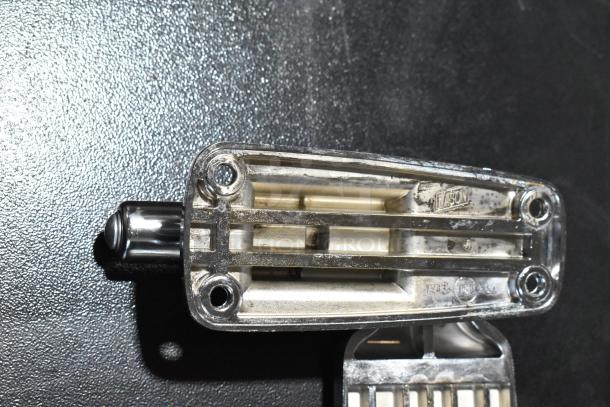 BRAND NEW SCRATCH AND DENT! Kason® 11248000024 10 1/8" x 5 21/32" Reversible Spring-Assisted Cam Lift Hinge with 1 3/8" Offset - Image 8 of 12