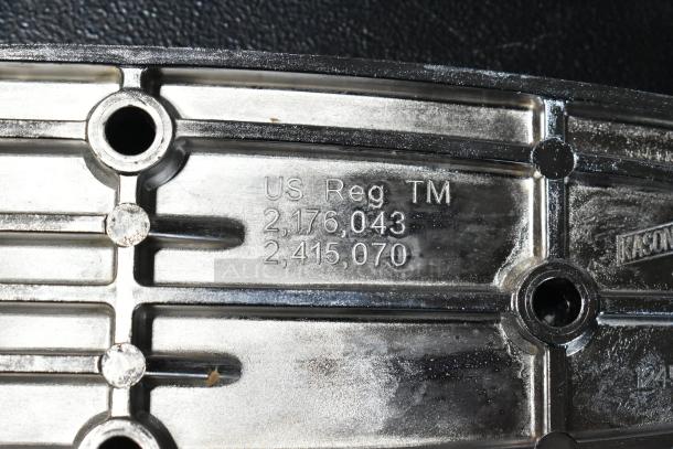 BRAND NEW SCRATCH AND DENT! Kason® 11248000024 10 1/8" x 5 21/32" Reversible Spring-Assisted Cam Lift Hinge with 1 3/8" Offset - Image 9 of 12