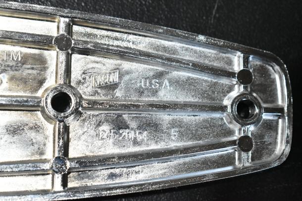 BRAND NEW SCRATCH AND DENT! Kason® 11248000024 10 1/8" x 5 21/32" Reversible Spring-Assisted Cam Lift Hinge with 1 3/8" Offset - Image 10 of 12