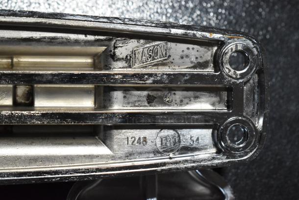 BRAND NEW SCRATCH AND DENT! Kason® 11248000024 10 1/8" x 5 21/32" Reversible Spring-Assisted Cam Lift Hinge with 1 3/8" Offset - Image 11 of 12