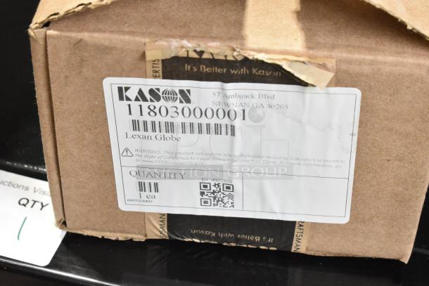 3 BRAND NEW SCRATCH AND DENT! Items Including Kason® 11246000028 5 9/16" Reversible Cam Lift Door Hinge with Flush Offset, Kason® 1802 LED Glass Globe for Walk-In Coolers and Freezers, Kason® 11803000001 Lexan Globe. 3 Times Your Bid! - Image 15 of 15