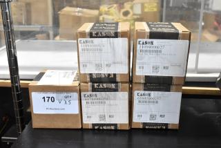 5 BRAND NEW SCRATCH AND DENT! Items Including Kason® 1094 SureClose™ Wide Door Closer Hook (Polished Chrome, Flush - 3/4" Offset) 507094000026, Kason® 11094000027 Door Closer Hook with 1 1/8" Offset Mount AP262999, Kason® 61741000258 Satin Die Cast Zamak 4" Adjustable Equipment Leg; Flange Foot; 3/8"-16 Stud Mount AP262073, Kason® 1645 1 3/8" - 2 1/2" Adjustable Gray Plastic Hex Foot Insert for 1 5/8" OD Tubing 507645000257, Kason® 11556000005 Concealed Cartridge Style Door Hinge AP263297. 5 Times Your Bid!