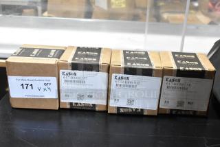 4 BRAND NEW SCRATCH AND DENT! Items Including Kason® 1740 4" - 5 3/8" Adjustable Black Plastic Appliance Leg with Flange Foot, Kason® 67314000302 Magnetic Door Catch, Kason® 61740000257 Black Plastic 4" Adjustable Equipment Leg; Hex Foot; 3/8"-16 Stud Mount AP281137, Kason® 10535000016 Door Strike AP263223. 4 Times Your Bid!
