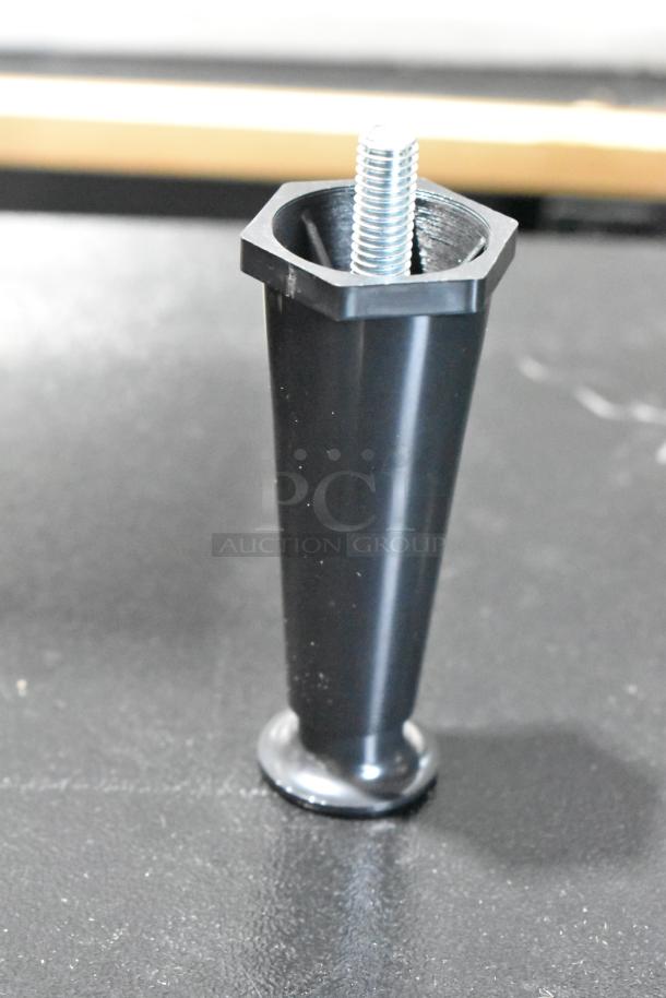 4 BRAND NEW SCRATCH AND DENT! Items Including Kason® 1740 4" - 5 3/8" Adjustable Black Plastic Appliance Leg with Flange Foot, Kason® 67314000302 Magnetic Door Catch, Kason® 61740000257 Black Plastic 4" Adjustable Equipment Leg; Hex Foot; 3/8"-16 Stud Mount AP281137, Kason® 10535000016 Door Strike AP263223. 4 Times Your Bid! - Image 3 of 14