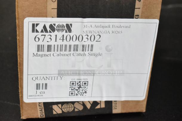 4 BRAND NEW SCRATCH AND DENT! Items Including Kason® 1740 4" - 5 3/8" Adjustable Black Plastic Appliance Leg with Flange Foot, Kason® 67314000302 Magnetic Door Catch, Kason® 61740000257 Black Plastic 4" Adjustable Equipment Leg; Hex Foot; 3/8"-16 Stud Mount AP281137, Kason® 10535000016 Door Strike AP263223. 4 Times Your Bid! - Image 8 of 14