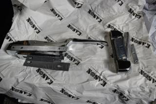 6 BRAND NEW SCRATCH AND DENT! Items Including Kason® 10171B00024 Magnetic Door Latch with Offset Handle, Kason® 10217000012 5 3/4" x 1 1/8" Edge Mount Door Hinge with 1 3/8" Offset, Kason® 217 Adjustable Hinge (Offset - 7/8" (22.2 mm)) 507217000004, Kason® 1095 Spring Action Door Closer Body (Bright Chrome, Concealed Mounting) 507095000013, Kason® 36 Padlocking Hasp with Inside Release (Flush Mount) 507036000002, Kason® 3700 Series RubbaSeal™ Silicone Caulk / Sealant 10.3 oz. Tube (Clear) 507700000001. 6 Times Your Bid!