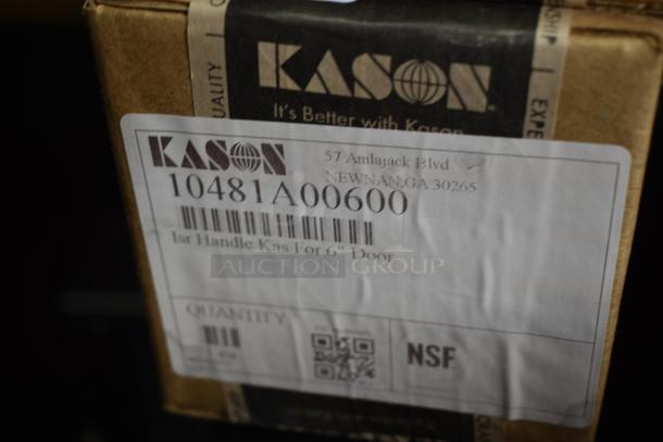 6 BRAND NEW SCRATCH AND DENT! Kason® 218 Adjustable Spring Hinge 507218000012, Kason® 1345 Performer Positive Adjustable Hinge (Right Hand), Kason® 930 Series Trigger Action Latch Strike (Flush - 3/8") 507930A00004, Kason® 481 Safety-Glow™ Walk-In Cooler Safety Release Handle with Plastic Glow Knob 507481A00600, Kason® 1345 Performer Positive Adjustable Hinge (Left Hand), Kason® 1245 Reversible Cam-Rise Door Hinge (Polished Chrome, 1 1/4" Offset), 10 1/16" x 5 1/2" 507245000044. 6 Times Your Bid! - Image 8 of 10
