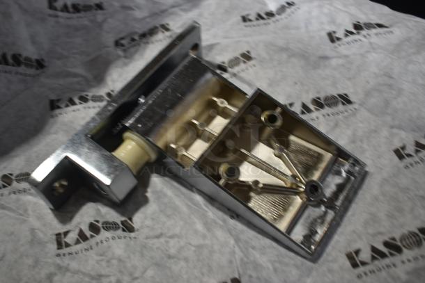 4 BRAND NEW SCRATCH AND DENT! Items Including Kason® 1802 LED GU24 Type A Lamp 11W for Walk-In Coolers and Freezers 507802CAGU24, Kason® 930 Series Trigger Action Latch Strike (Flush - 3/8") 507930A00004, Kason® 11070000032 6 1/16" x 3 1/8" Surface Mount Door Hinge with 7/8" Offset 507070000032, Kason® 1661 1 1/2" - 4 1/2" Adjustable Stainless Steel Hex Foot Insert for 1 5/8" Tubing 507661000257, Kason® 1255 Pacesetter Hinge (Textured Panel, Brushed Chrome). 4 Times Your Bid! - Image 12 of 13