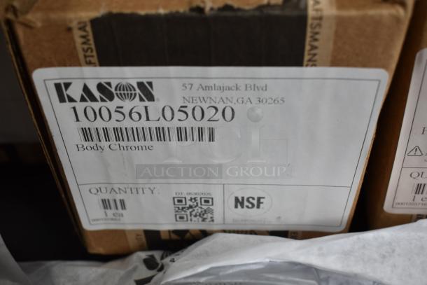 6 BRAND NEW SCRATCH AND DENT! Items Including Kason® 56 SafeGuard® Latch Body (Light Spring, Brushed Chrome) 507056L06021, Kason® 56 SafeGuard® Latch (Light Spring, Polished Chrome) 507056L05020, Kason® 10218000008 5 3/4" x 1 1/8" Spring-Assisted Edge Mount Door Hinge with 1 1/8" Offset AP263382, Kason® 10171000004 11 1/2" Magnetic Door Latch with Strike - Edge Mount AP221079, Kason® 27C Quarter Turn Inside Release (Strike with 4" Inside Release, Chrome) 50702700040C, Kason® 11247000002 6 3/8" x 1 1/8" Reversible Cam Lift Door Hinge with Adjustable Offset 117261579. 6 Times Your Bid! - Image 5 of 13