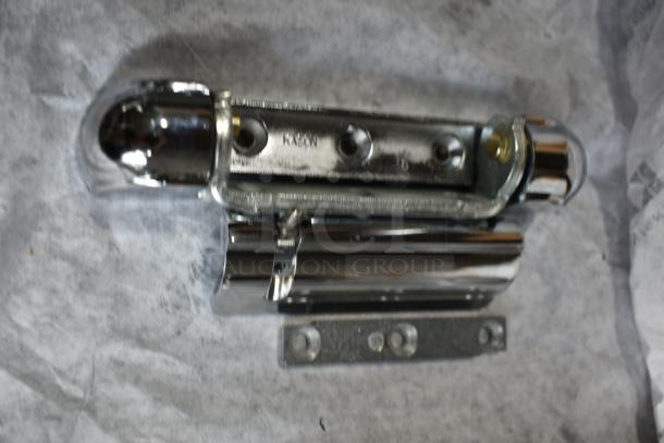 6 BRAND NEW SCRATCH AND DENT! Items Including Kason® 56 SafeGuard® Latch Body (Light Spring, Brushed Chrome) 507056L06021, Kason® 56 SafeGuard® Latch (Light Spring, Polished Chrome) 507056L05020, Kason® 10218000008 5 3/4" x 1 1/8" Spring-Assisted Edge Mount Door Hinge with 1 1/8" Offset AP263382, Kason® 10171000004 11 1/2" Magnetic Door Latch with Strike - Edge Mount AP221079, Kason® 27C Quarter Turn Inside Release (Strike with 4" Inside Release, Chrome) 50702700040C, Kason® 11247000002 6 3/8" x 1 1/8" Reversible Cam Lift Door Hinge with Adjustable Offset 117261579. 6 Times Your Bid! - Image 6 of 13