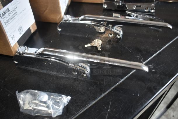 4 BRAND NEW SCRATCH AND DENT! Items Including Kason® 538 Edgemount Latch (Padlocking Lock) 507538000004, Kason® 538 Edgemount Latch (Cylinder Lock) 507538C00004, Kason® 172 Magnetic Mechanical Latch (Straight Handle, No Lock) 507172000006. 4 Times Your Bid! - Image 2 of 7