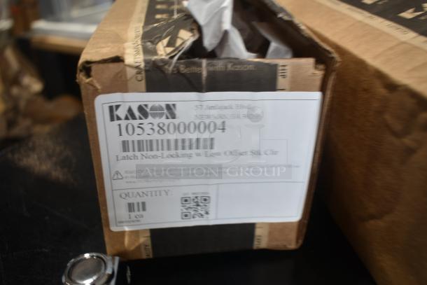 4 BRAND NEW SCRATCH AND DENT! Items Including Kason® 538 Edgemount Latch (Padlocking Lock) 507538000004, Kason® 538 Edgemount Latch (Cylinder Lock) 507538C00004, Kason® 172 Magnetic Mechanical Latch (Straight Handle, No Lock) 507172000006. 4 Times Your Bid! - Image 4 of 7