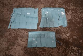 3 BRAND NEW SCRATCH AND DENT! Assure Blue Poly Hanging Strips for Dishwasher. 3 Times Your Bid!