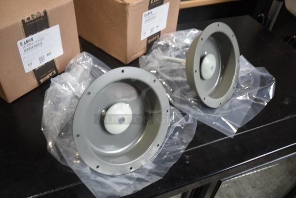 2 BRAND NEW SCRATCH AND DENT! Items Including Kason® 486 Safety-Glow™ Walk-In Cooler Safety Release Handle with Plastic Glow Knob and Recessed Housing 507486C00600. 2 Times Your Bid! - Image 1 of 5