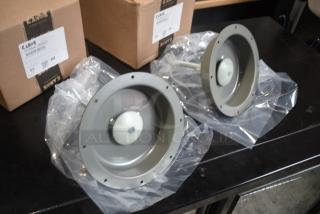 2 BRAND NEW SCRATCH AND DENT! Items Including Kason® 486 Safety-Glow™ Walk-In Cooler Safety Release Handle with Plastic Glow Knob and Recessed Housing 507486C00600. 2 Times Your Bid!
