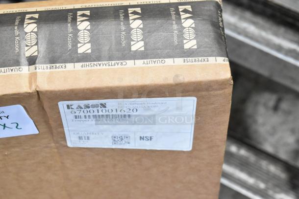 2 BRAND NEW SCRATCH AND DENT! Items Including Kason® 7001 Series Trapper™ 16" (H) x 20" (W) Stainless Steel Grease Filter 507001001620 and Kason® 7002 Series Trapper™ 20" (H) x 25" (W) Aluminum Grease Filter 507002002025. 2 Times Your Bid! - Image 2 of 3