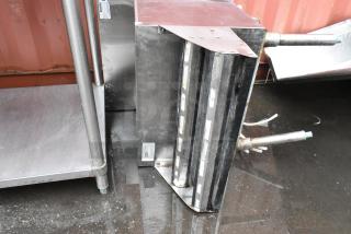 Krowne Stainless Steel Commercial Ice Bin w/ Cold Plate and Double Speedwell. Missing 2 Legs. - Item #1191594