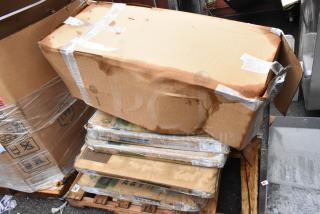 9 BRAND NEW SCRATCH AND DENT! Items Including 2 427SM2828VEN Lancaster Table & Seating Excalibur 28