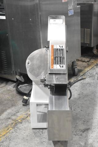 REFURBISHED! Oliver 702-N Metal Commercial Countertop Bread and Bagel Slicer. 115 Volts, 1 Phase. Tested and Working!