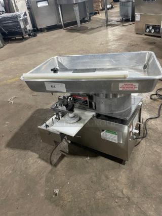Commercial Stainless Steel Electric Powered Countertop Burger/Patty Forming Machine! 115V 1 Phase! - Item #1192618