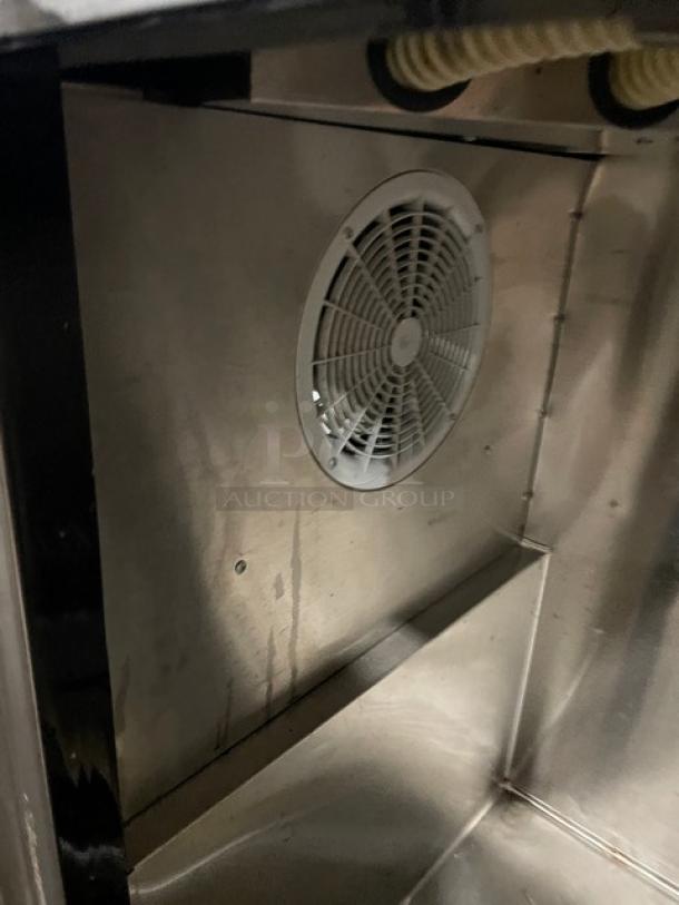 Atosa Commercial Stainless Steel 2 Door Back Bar Cooler/Direct Draw Kegerator! With Single Tower Double Tap! With Drip Tray! Model: MKC58 SN: MKC58AUS10031B091600C40018! 115V 1 Phase! On Casters! - Image 8 of 11