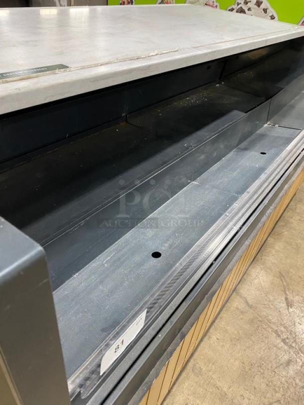 Structural Concepts Starbucks Style Commercial Black Refrigerated Open Grab-N-Go Merchandiser Display Case! Model: SBZ6652DR! 220V 1 Phase! On Legs! - Image 6 of 6