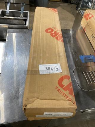 BRAND NEW! Cambro Commercial Black Fiberglass 6-9/16