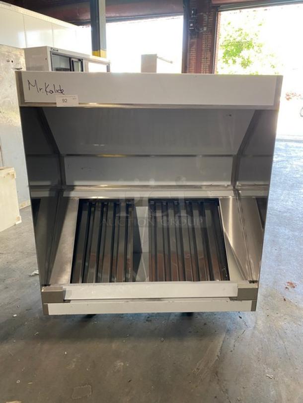BRAND NEW! Commercial Stainless Steel Kitchen Exhaust Hood! With Filter! - Image 1 of 7